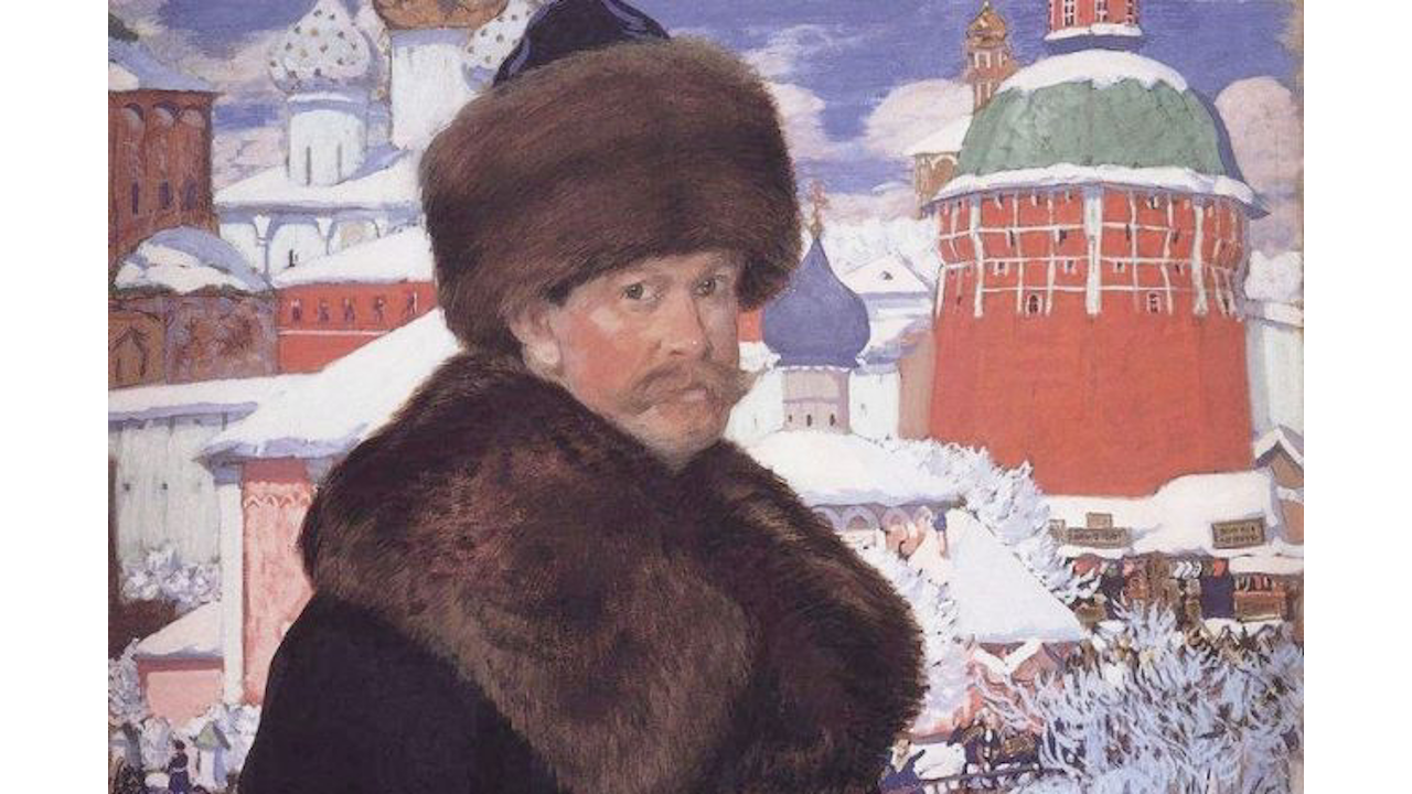 Boris Kustodiev - Autoritratto