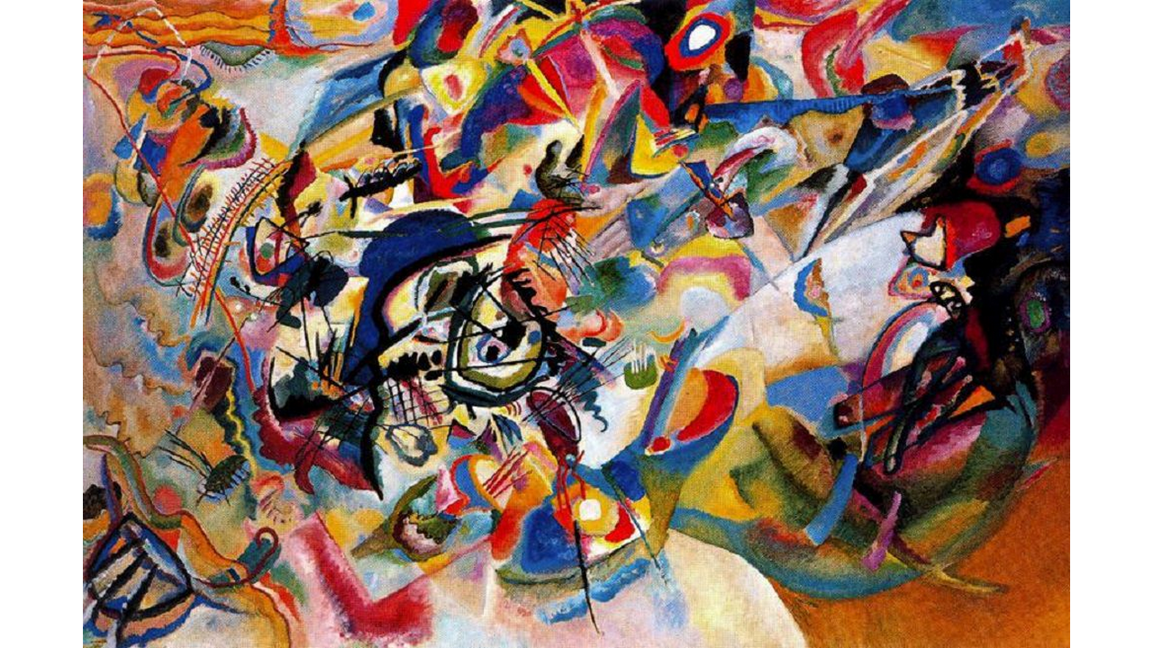Vasily Kandinsky, Composizione n. 7, 1913, Mosca, Galleria Tretiakov