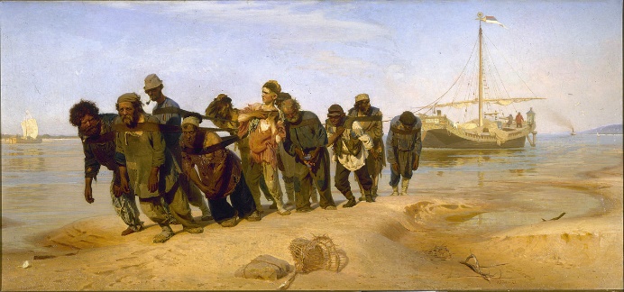 Il'ja Efimovič Repin: I battellieri del Volga